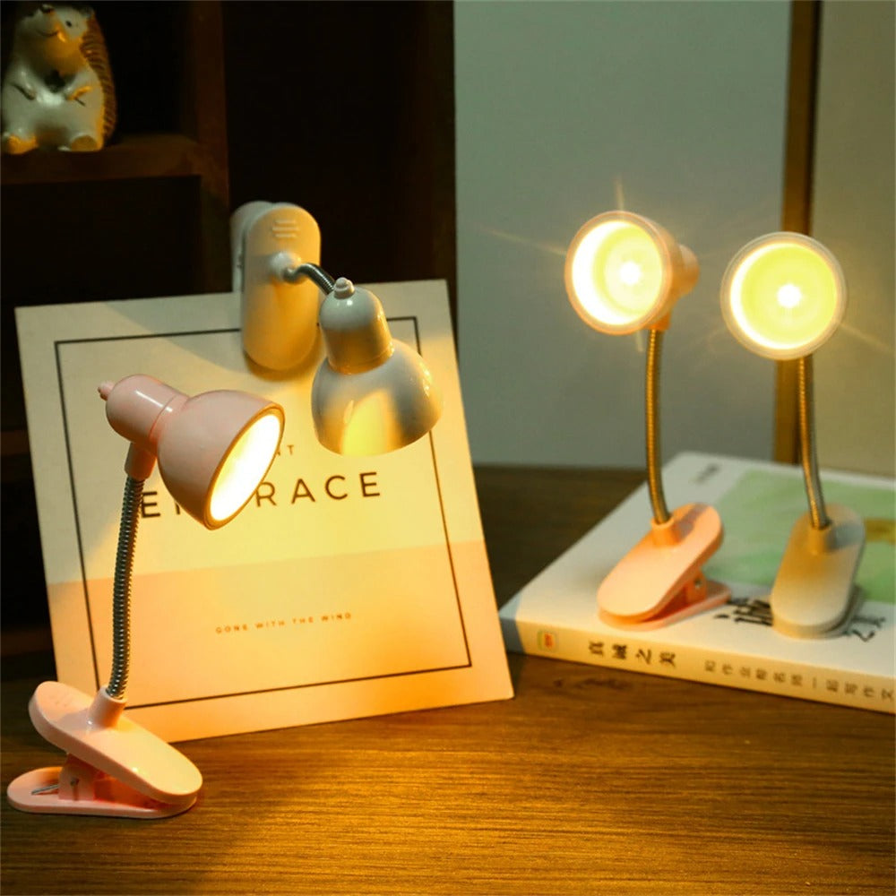 Mini Rotatable Lamp to Read Book Eye Protection